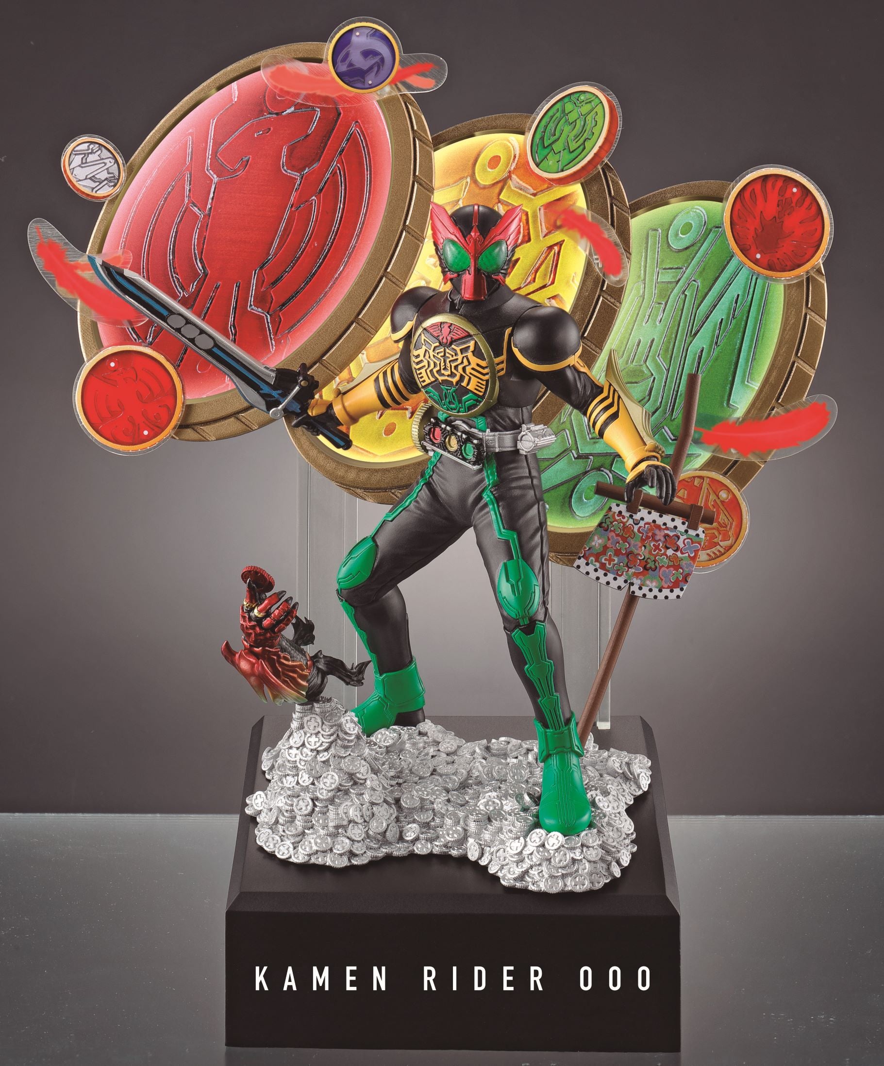 10th Anniversary Edition Kamen Rider OOO Ichiban 6 - Foot Tall Statue
