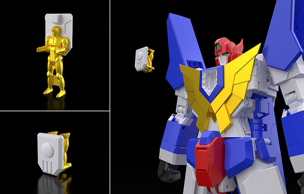 THE GATTAI Fighbird - Complete Transforming Anime Figure from 'The Brave Fighter of Sun Fighbird'