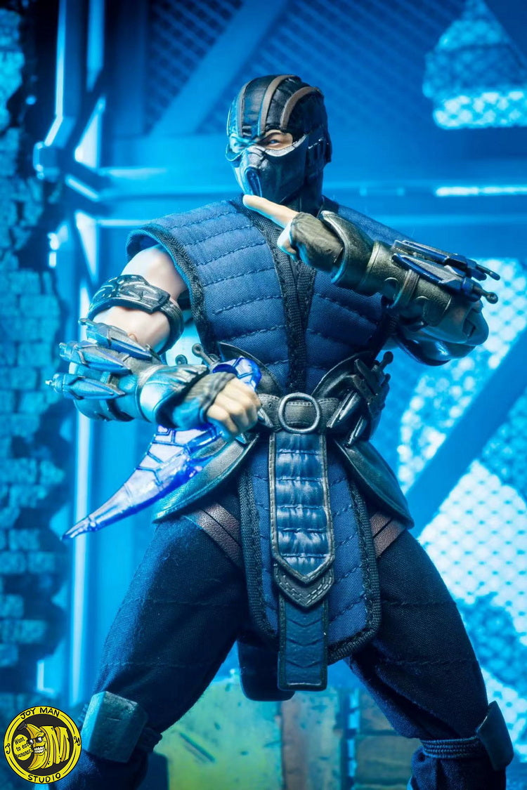 JM Toys ZK001 1:12 Scale Freeze Man Action Figure with LED Accessories