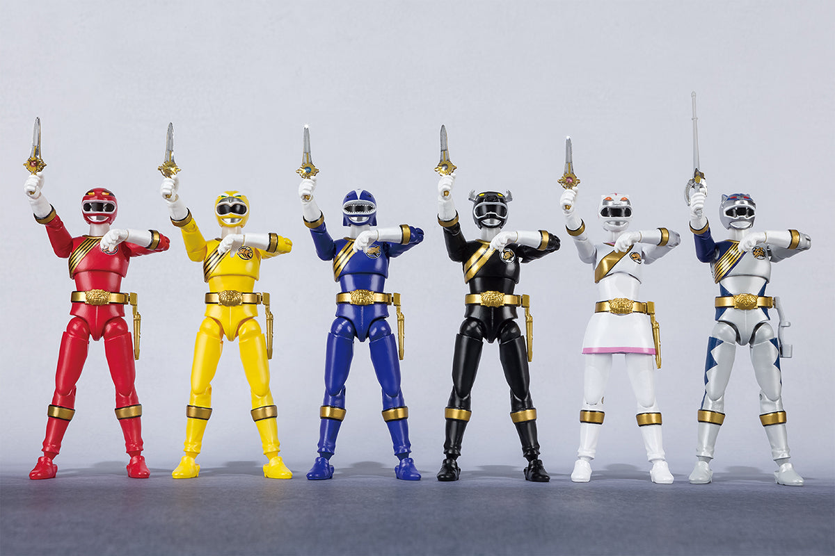 SHODO SUPER Gaoranger Action Figures Set