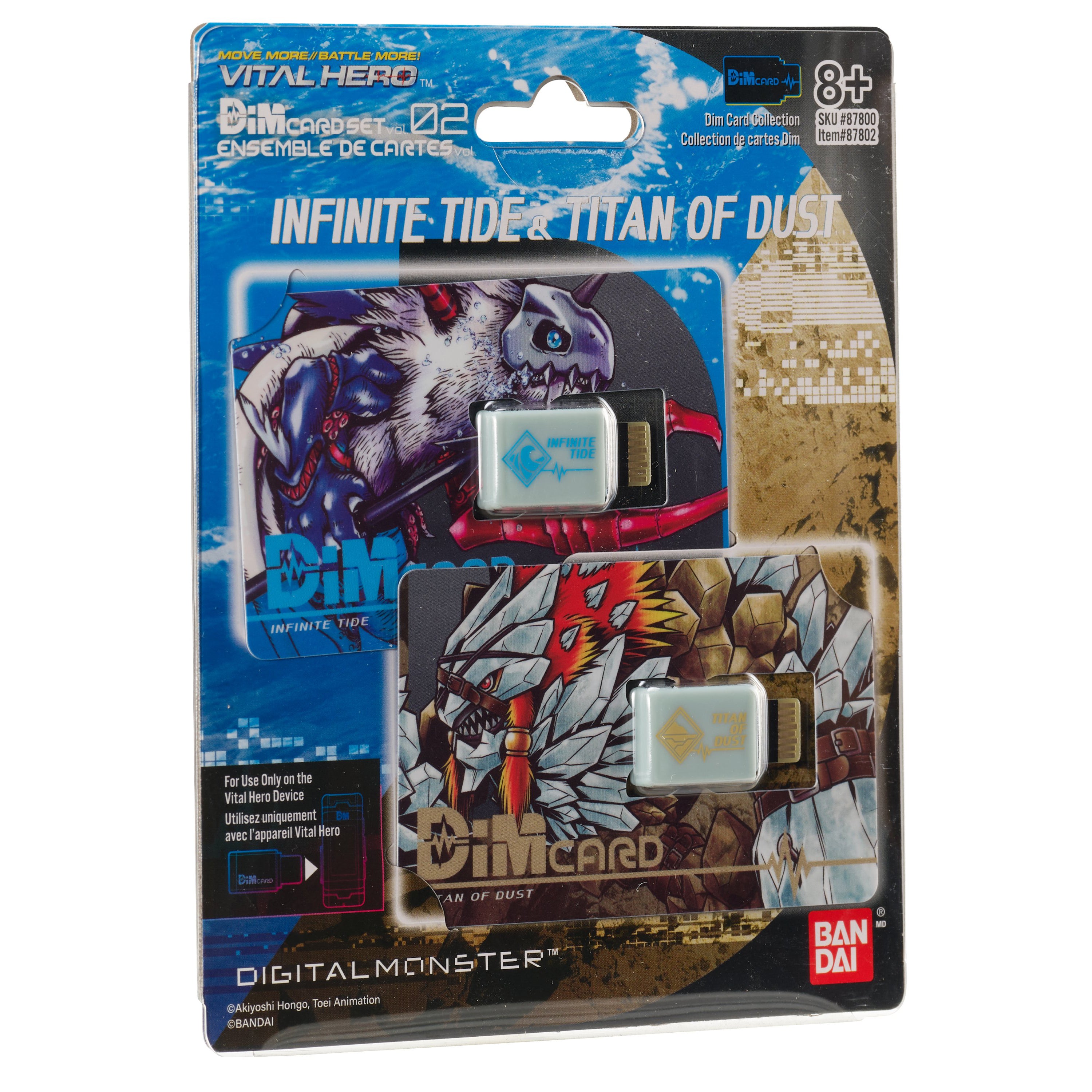 Vital Hero DIM Card Double Pack: Infinite Tide & Titan of Dust