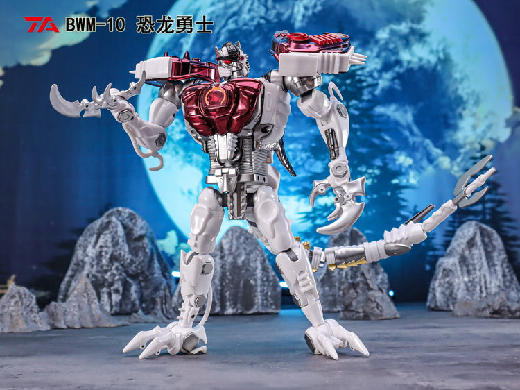 TransArt BWM - 10 Cool Metal Dinosaur Transforming to Bad - ass Robot