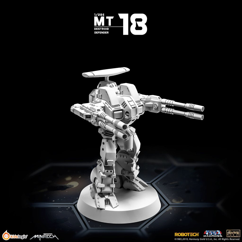 Miniature Destroid Defender Model - Minitech MT18