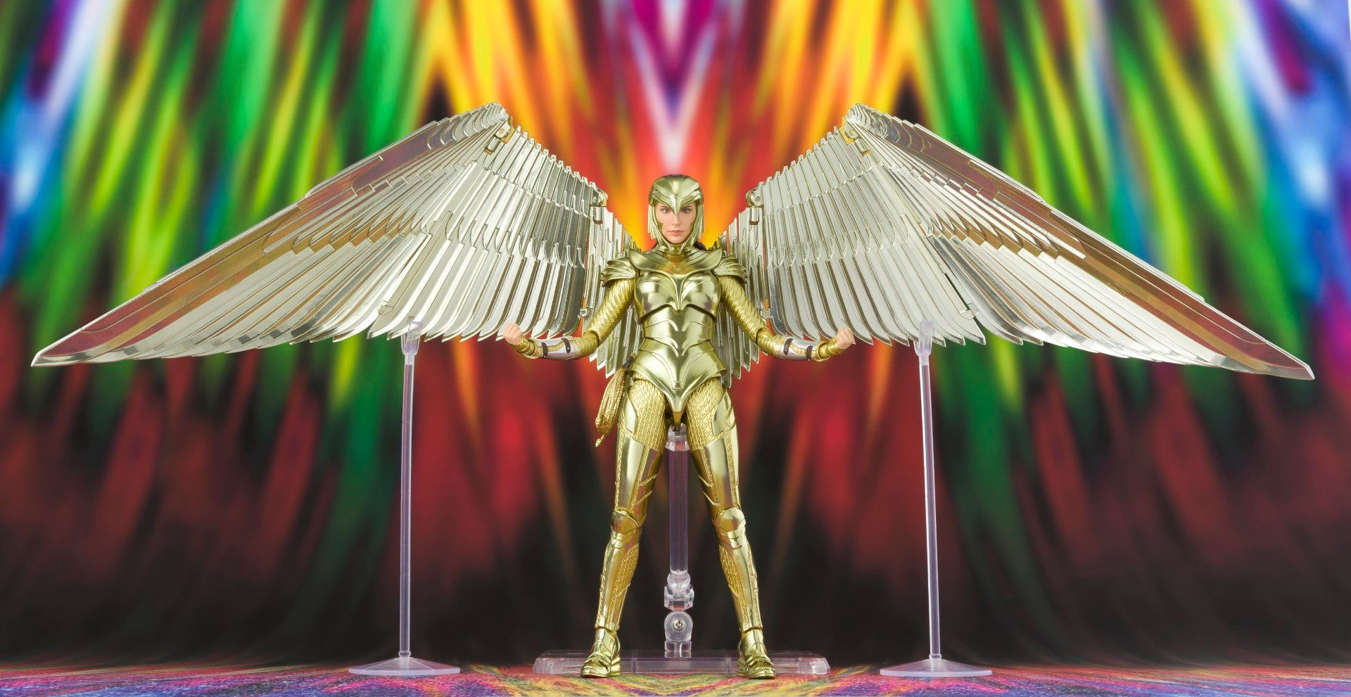SH Figuarts Golden Armor Wonder Woman from 2021 Film