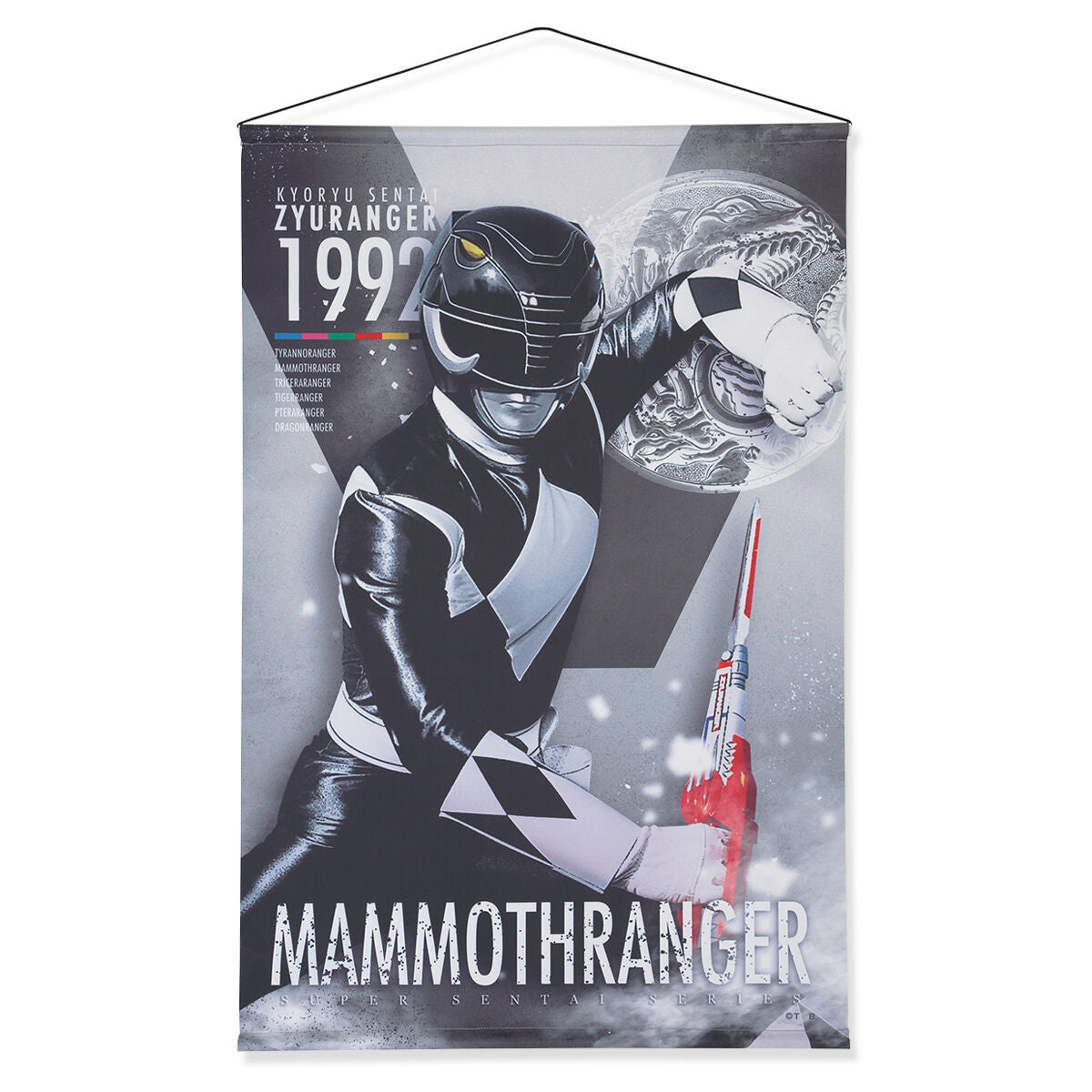 Pre - order Zyuranger Hanging Wall Tapestries for 30th Anniversary