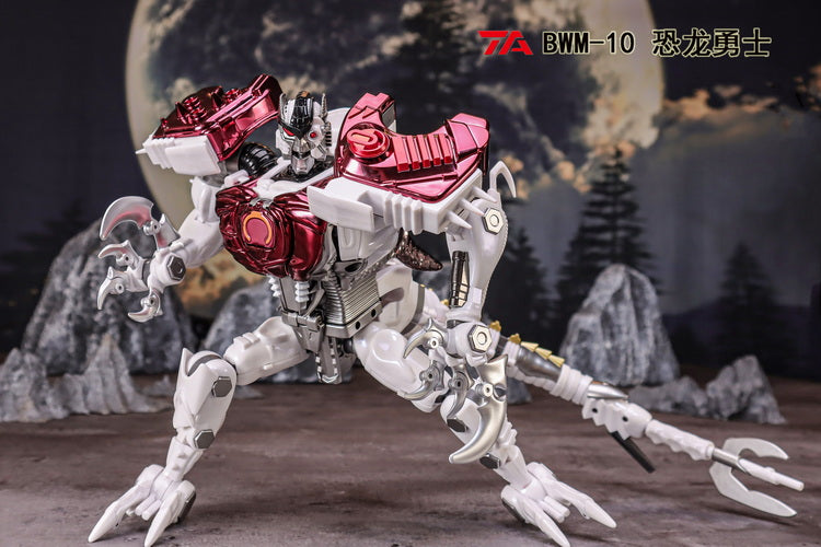 TransArt BWM - 10 Cool Metal Dinosaur Transforming to Bad - ass Robot