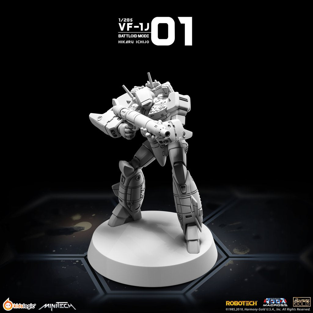 Minitech MT01 Valkyrie VF1J Battloid Mode - Hikaru Version Miniature Model