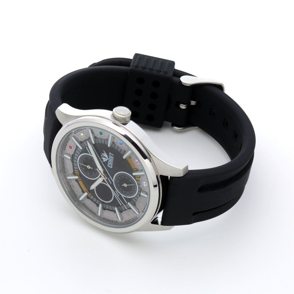 Collectible Mashin Sentai Kiramager Themed Stainless Steel Wristwatch for Fans