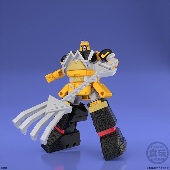 Incredible Super Minipla Muteki Shogun Set with All 5 Mechas and Weapons