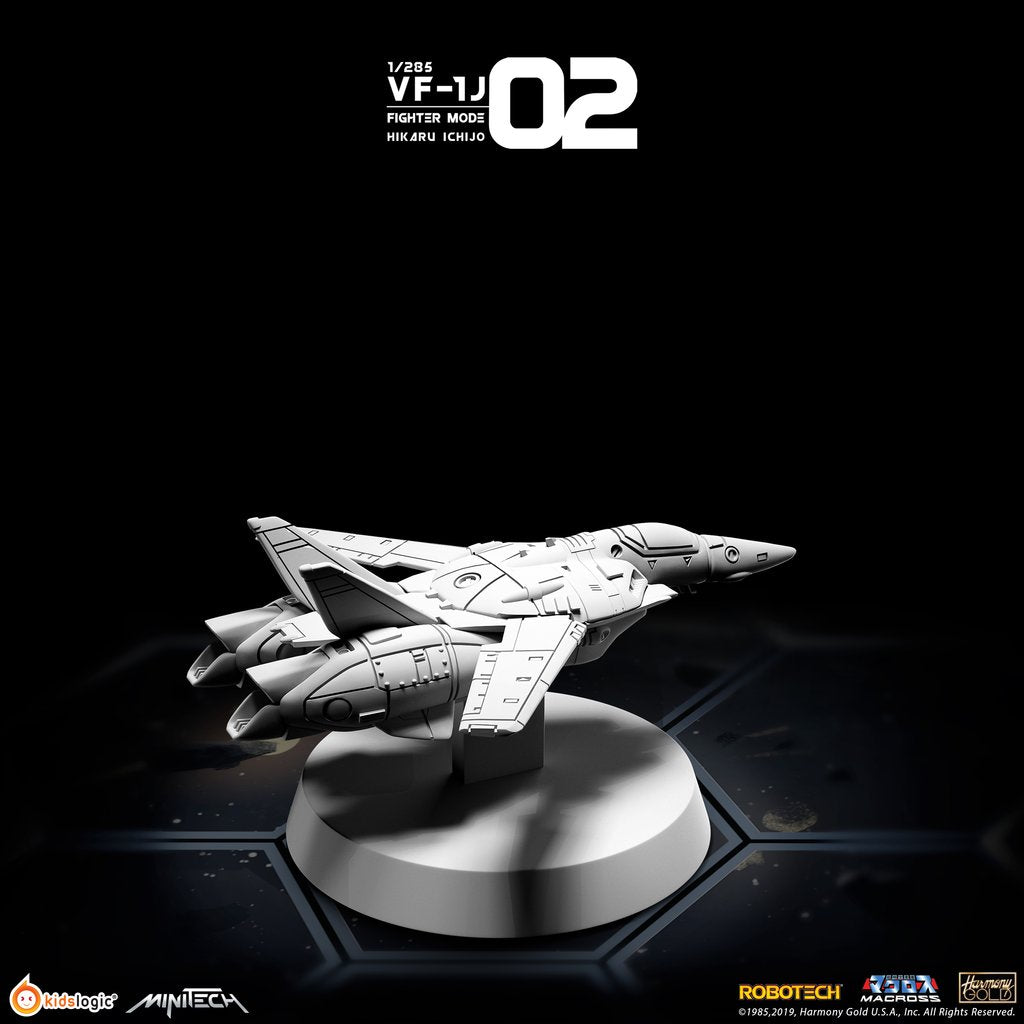 MiniTech MT02 Valkyrie VF1J Fighter Mode - Hikaru Version Collectible Model