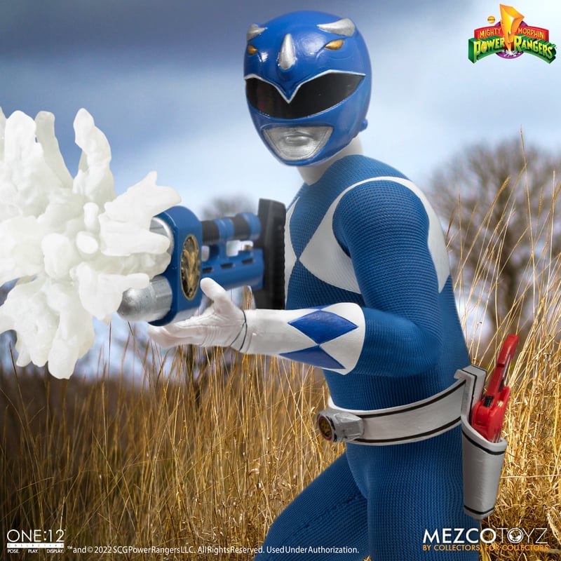 Mezco One:12 Collective Premium Mighty Morphin Power Rangers Deluxe Boxed Figure Set
