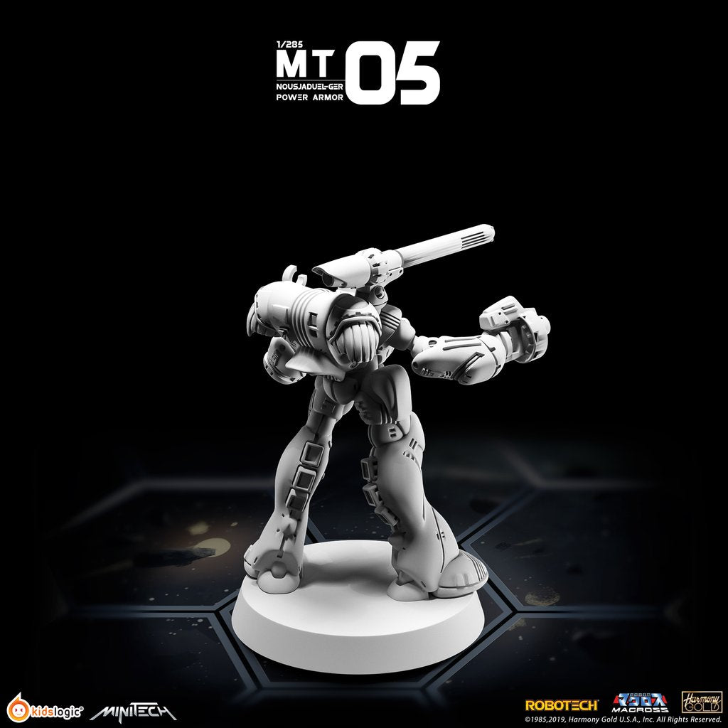MiniTech MT05 Non - Painted Power Armor Model from Macross/Robotech Series