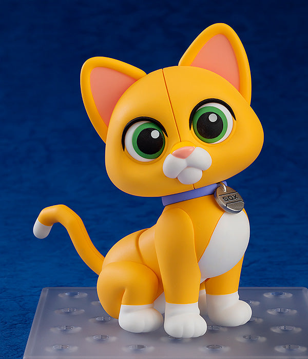 Nendoroid Collectible Figure of Buzz's Companion Robot Sox from the Movie Lightyear