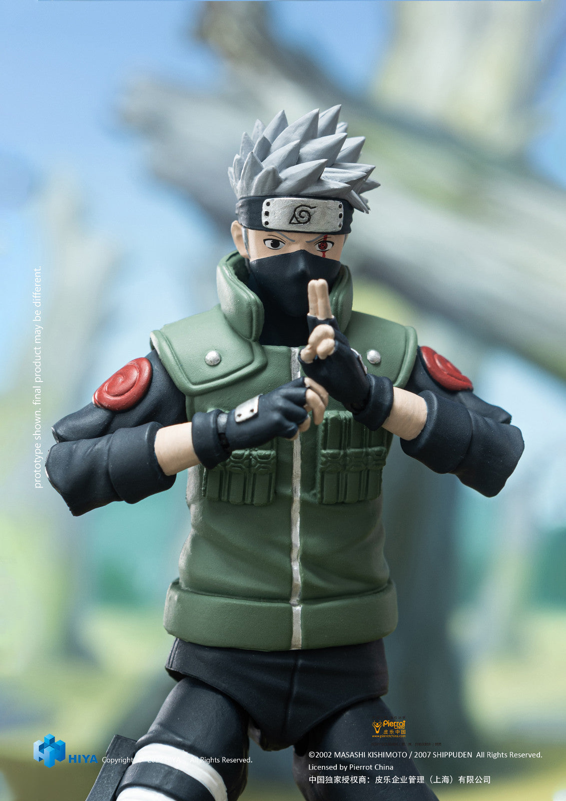 HIYA Toys High - Quality 1/12 Scale Naruto Kakashi Hatake Action Figure