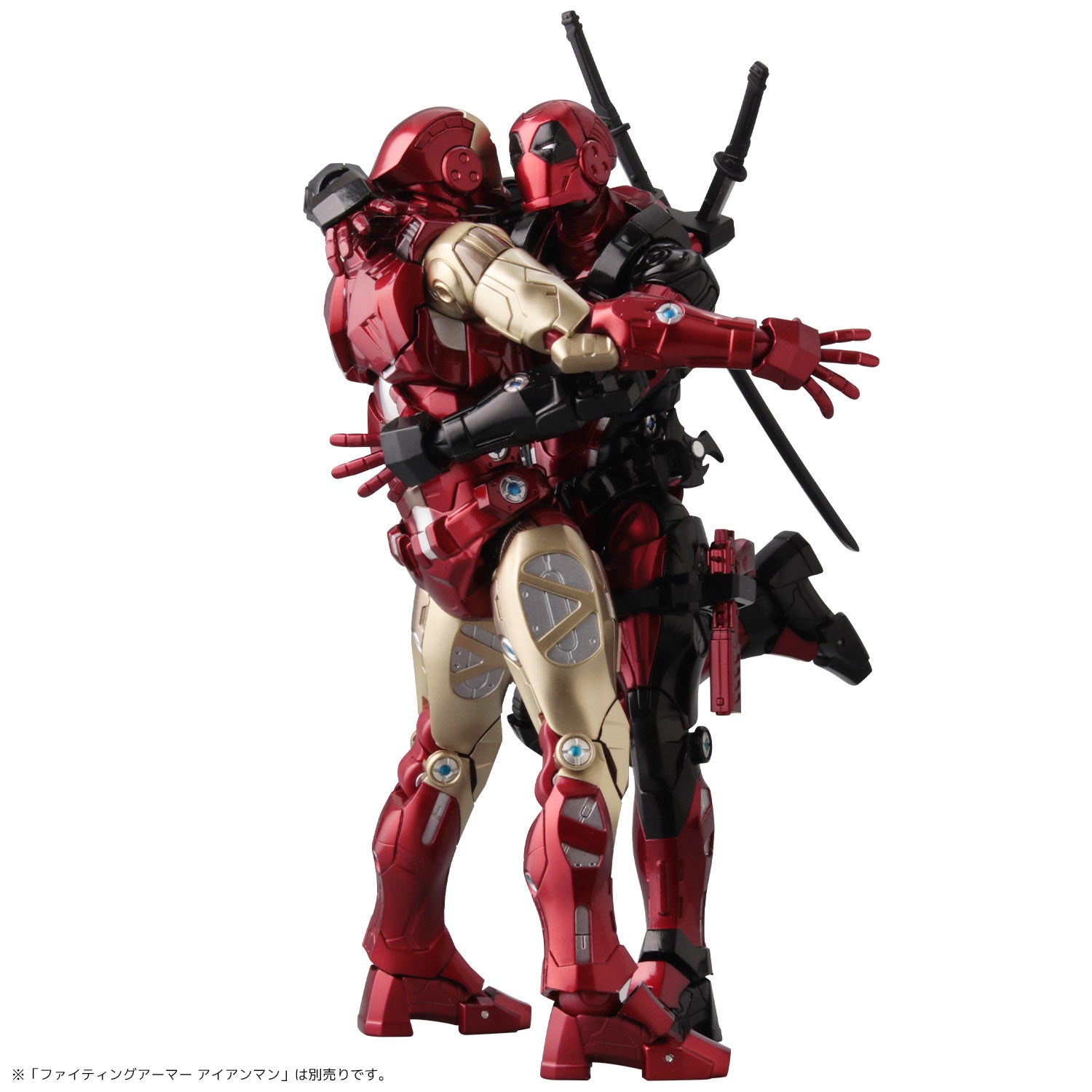 Fighting Armor Action Figure of Deadpool with Signature Gear