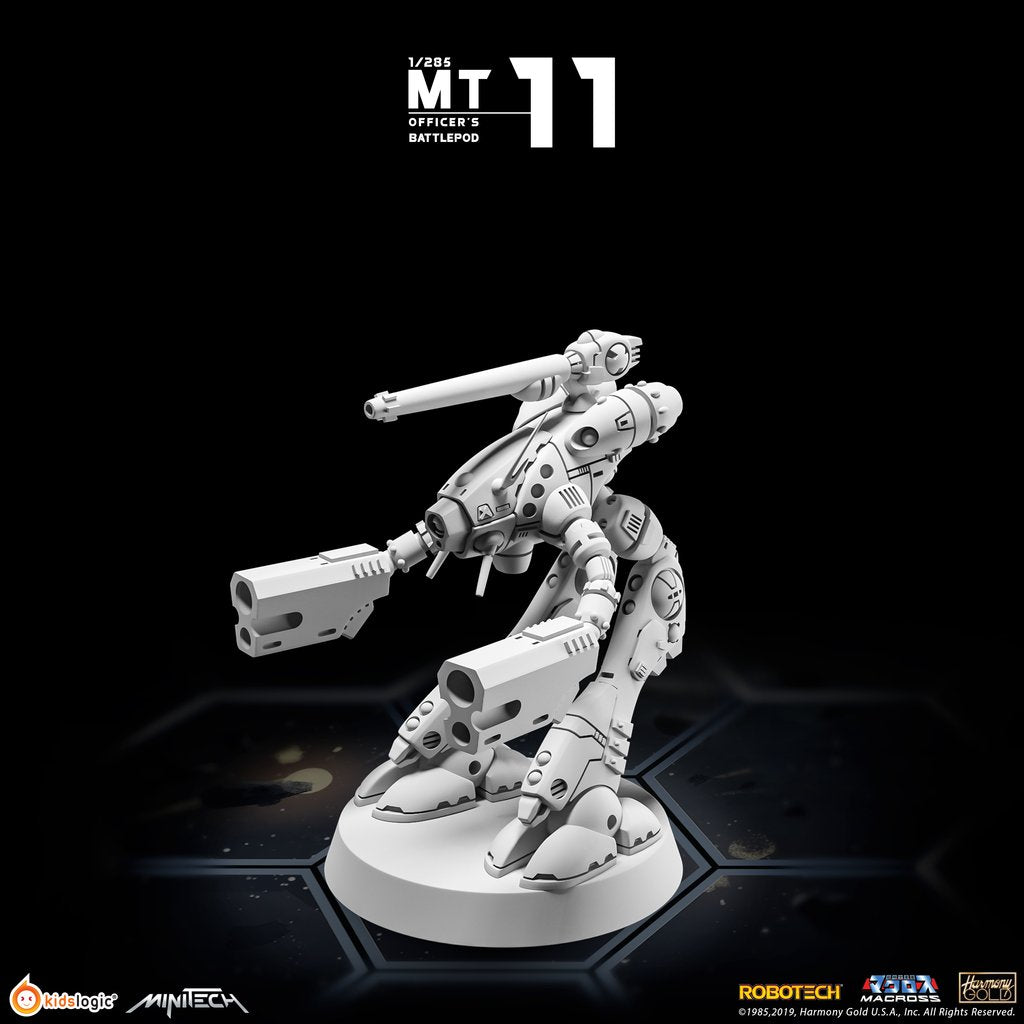 Miniature Collectible Minitech MT11 Officers Battlepod from Macross/Robotech Series