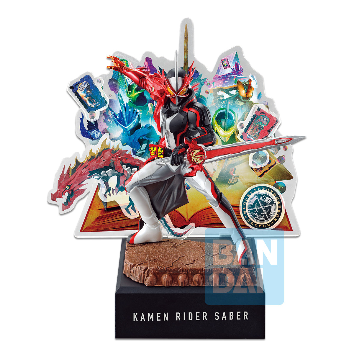 Colorful Kamen Rider Saber Ichiban Statue Nearly 8-Foot Tall