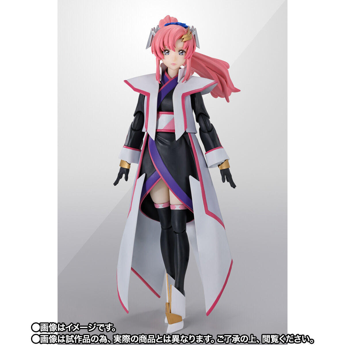 SH Figuarts Collectible Action Figure - Lacus Clyne in Compass Haori Version from Mobile Suit Gundam SEED Freedom