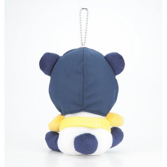ROG Kamen Rider Build Masked Panda Plush Keychains with Removable Accessories
