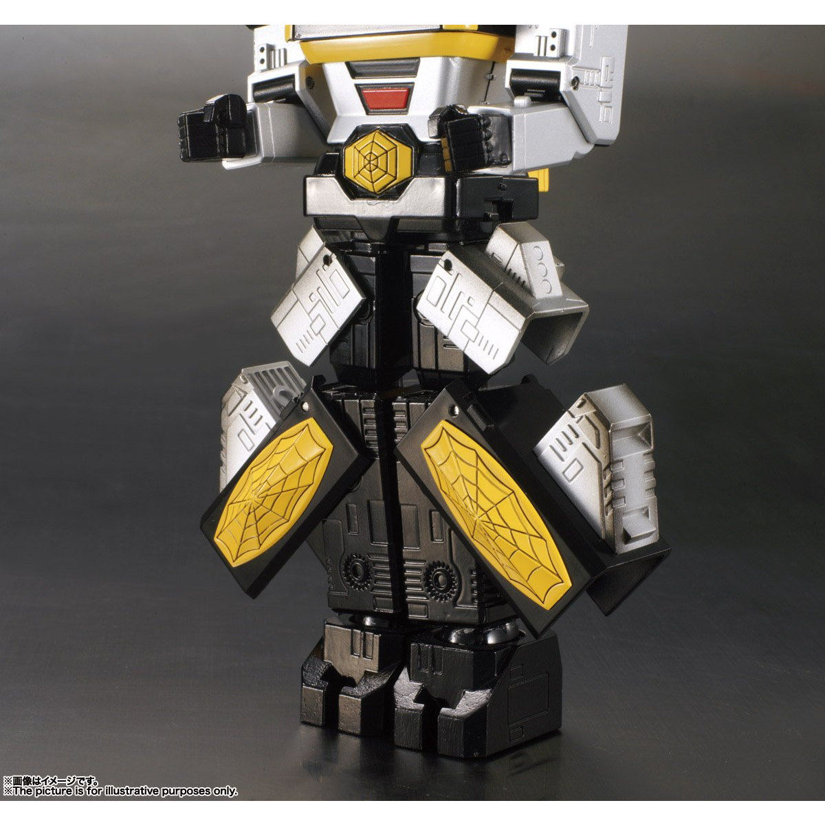 Re-released Spiderman Soul of Chogokin GX-33R Leopardon Action Figure & Marveler Summoning Set Toy