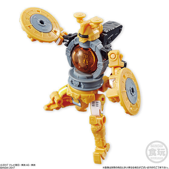 Miniature Kyuren - Oh Mecha Set 02 with 5 Voyager Units