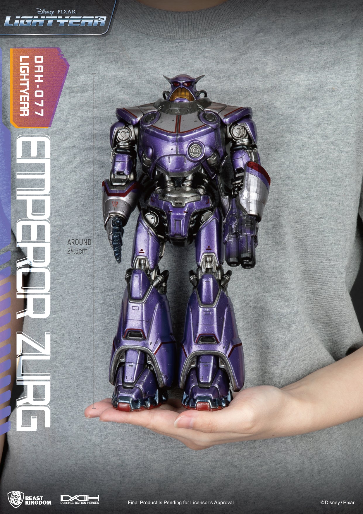DAH-077 Zurg - Highly Detailed Buzz Lightyear Action Figure