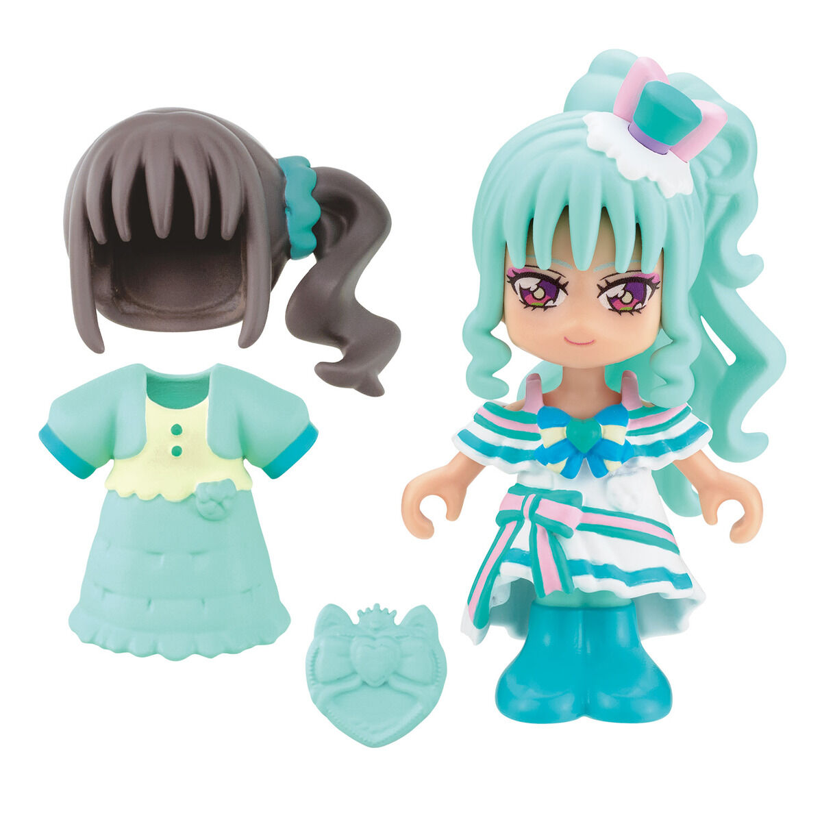 2.8 - inch Precure D'Or Cure Lillian Transforming Figure Set