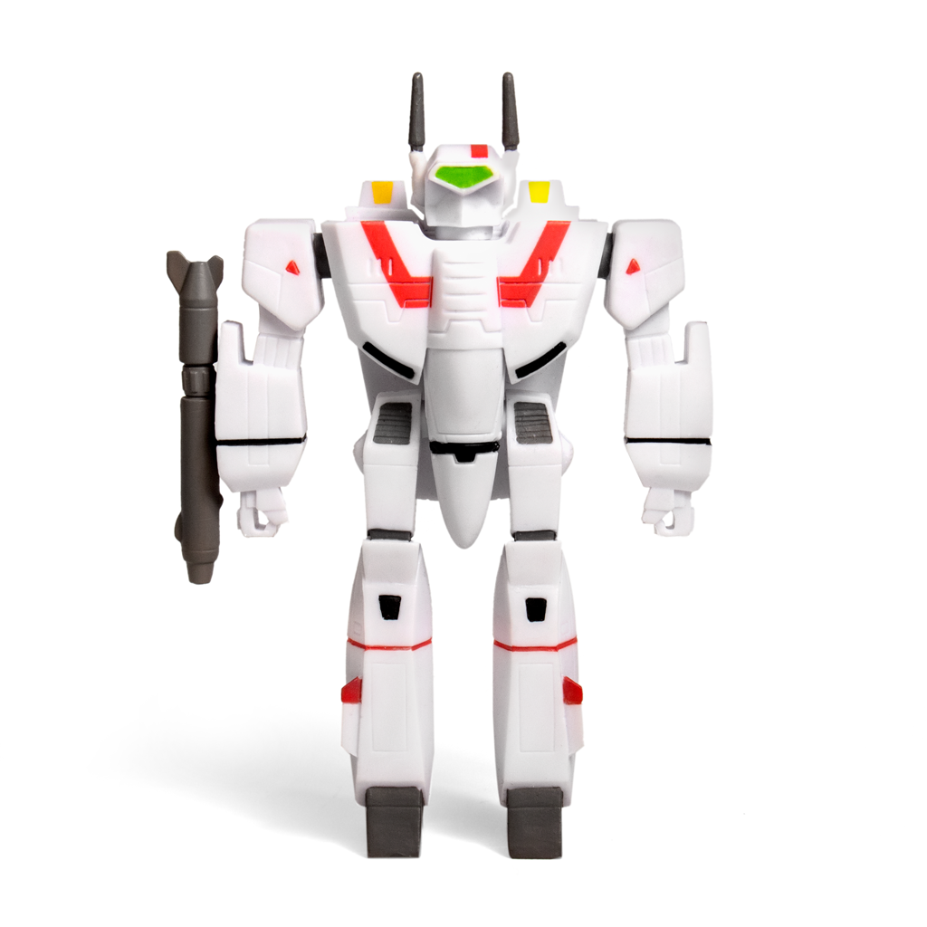 Robotech ReAction Collectible Figure of Valkyrie VF - 1J