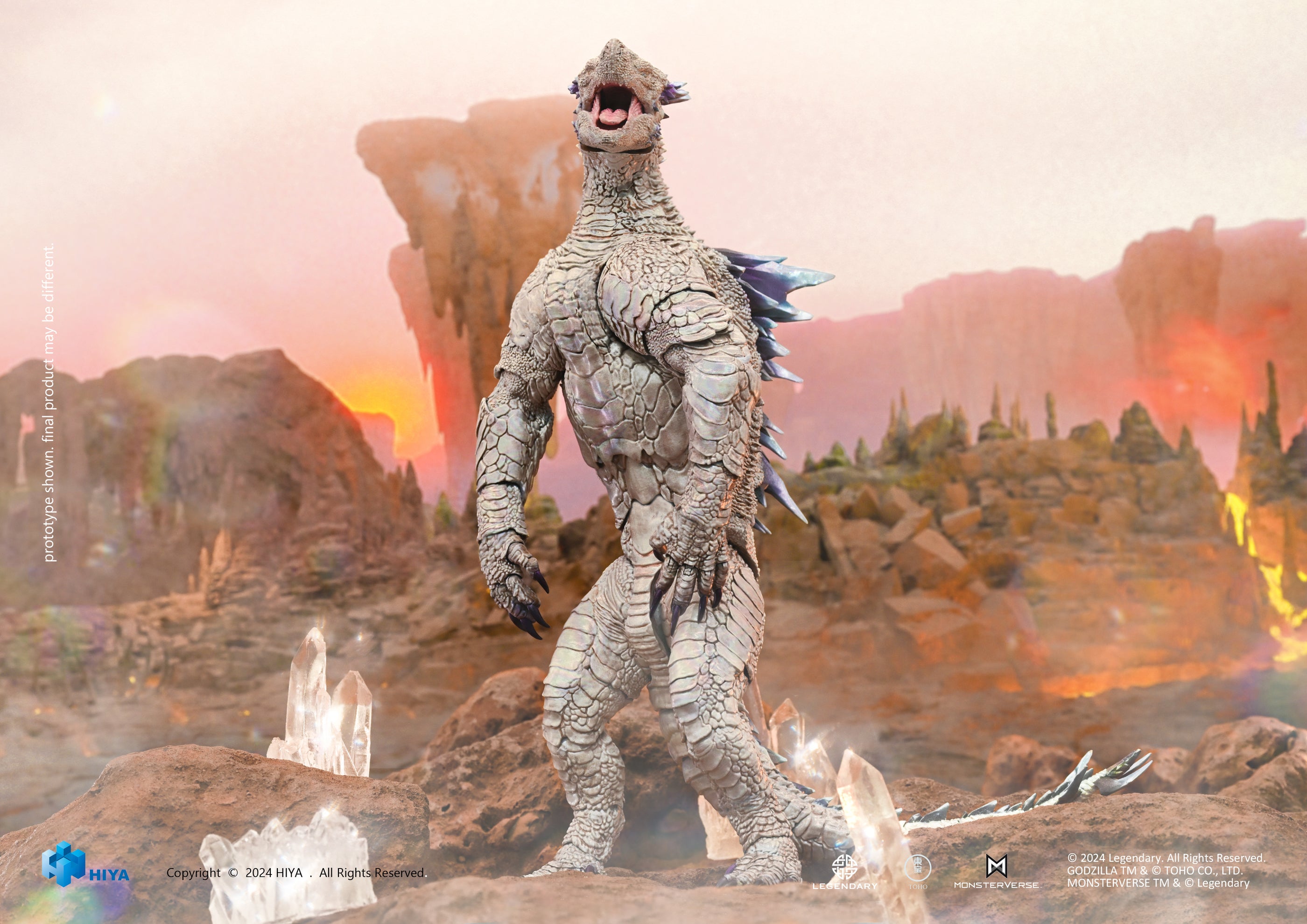 PRE - ORDER: Hiya Toys' Exquisite Basic Ice Titan Shimo from Godzilla x Kong: The New Empire