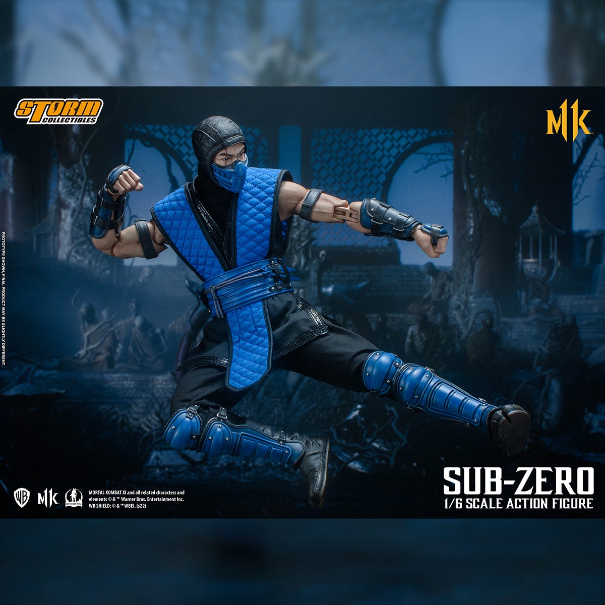 1/6 Scale KLASSIC Sub-Zero Action Figure from Mortal Kombat 11 by Storm Collectibles