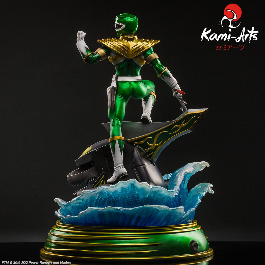 Collectible Kami-Arts 1:6 Scale Mighty Morphin Power Rangers Green Ranger Statue