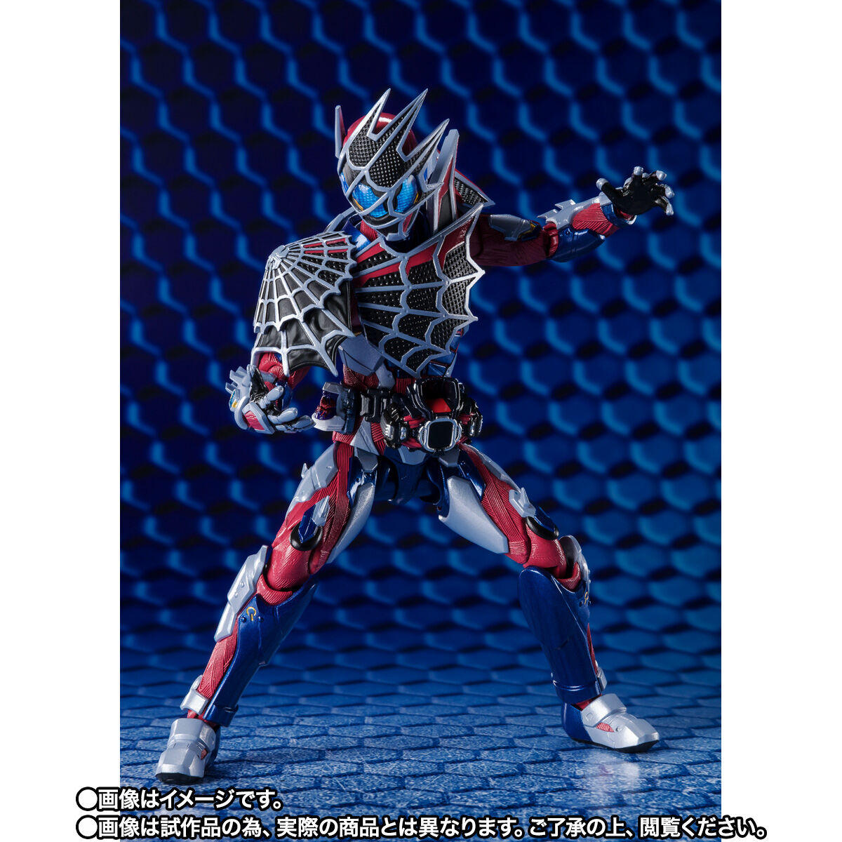 SH Figuarts High - Quality Kamen Rider Demons Spider Genome Action Figure