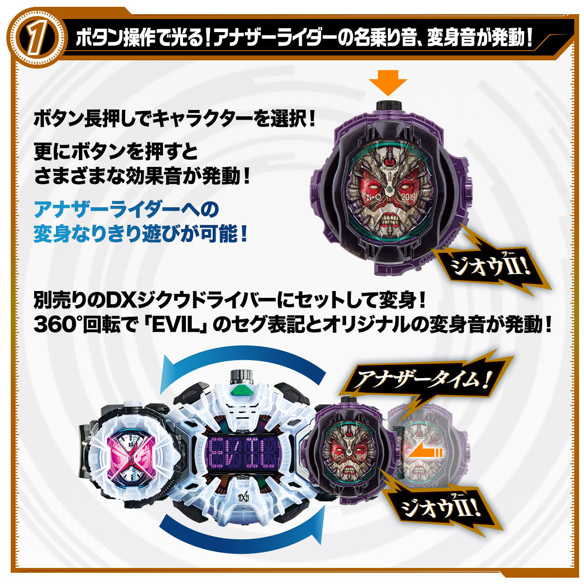 DX RideWatch Watch Set 4 with 6 Replacement Faceplates for Another Versions of Ryuki, Kabuto, Kiva, Decade, Drive & Zi - O
