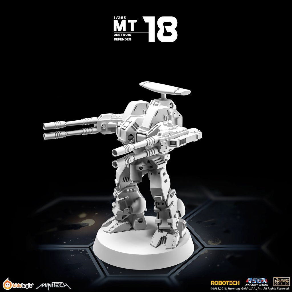 Miniature Destroid Defender Model - Minitech MT18
