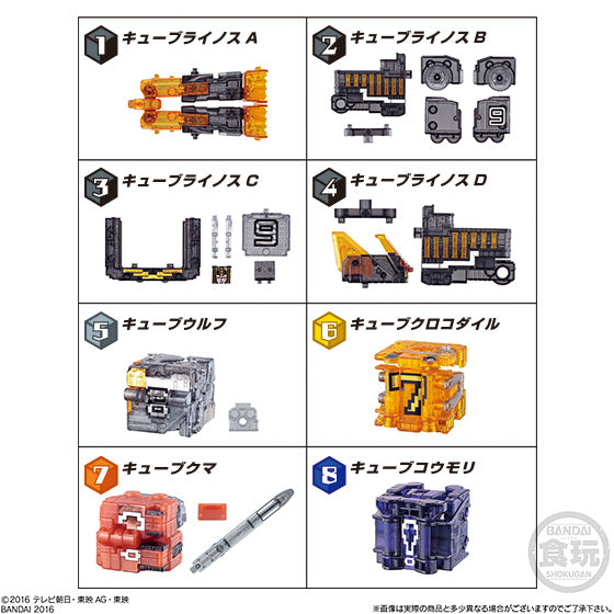Zyuohger Minipla Set SP02 - Sparkling Tousai Zyuoh with Cube Weapons