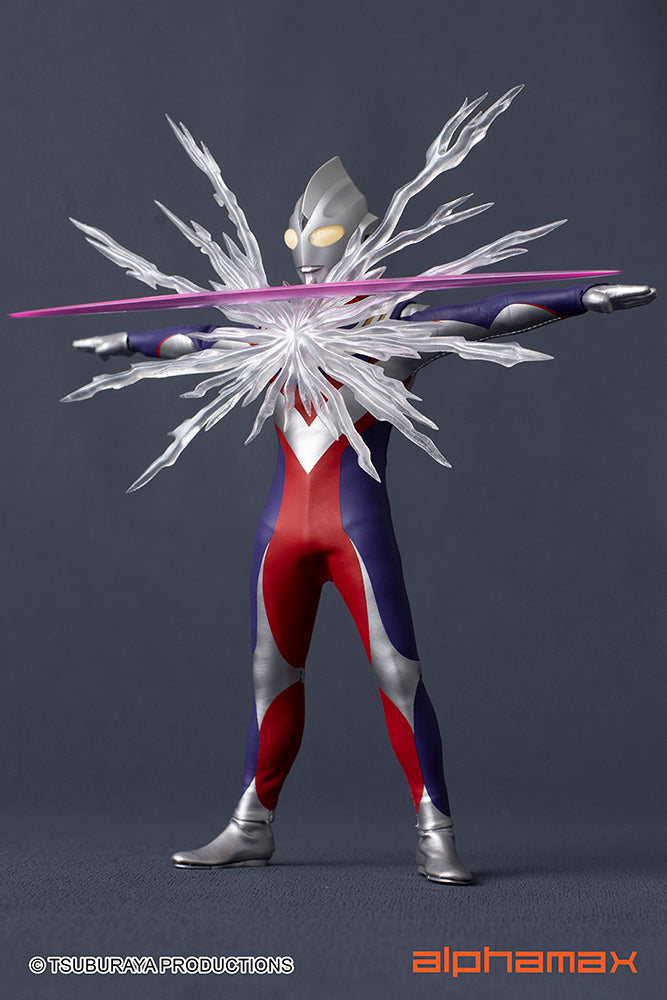 Alphamax 6.5 - inch Fully - Posable Ultraman Tiga Action Figure with Hidden Joints