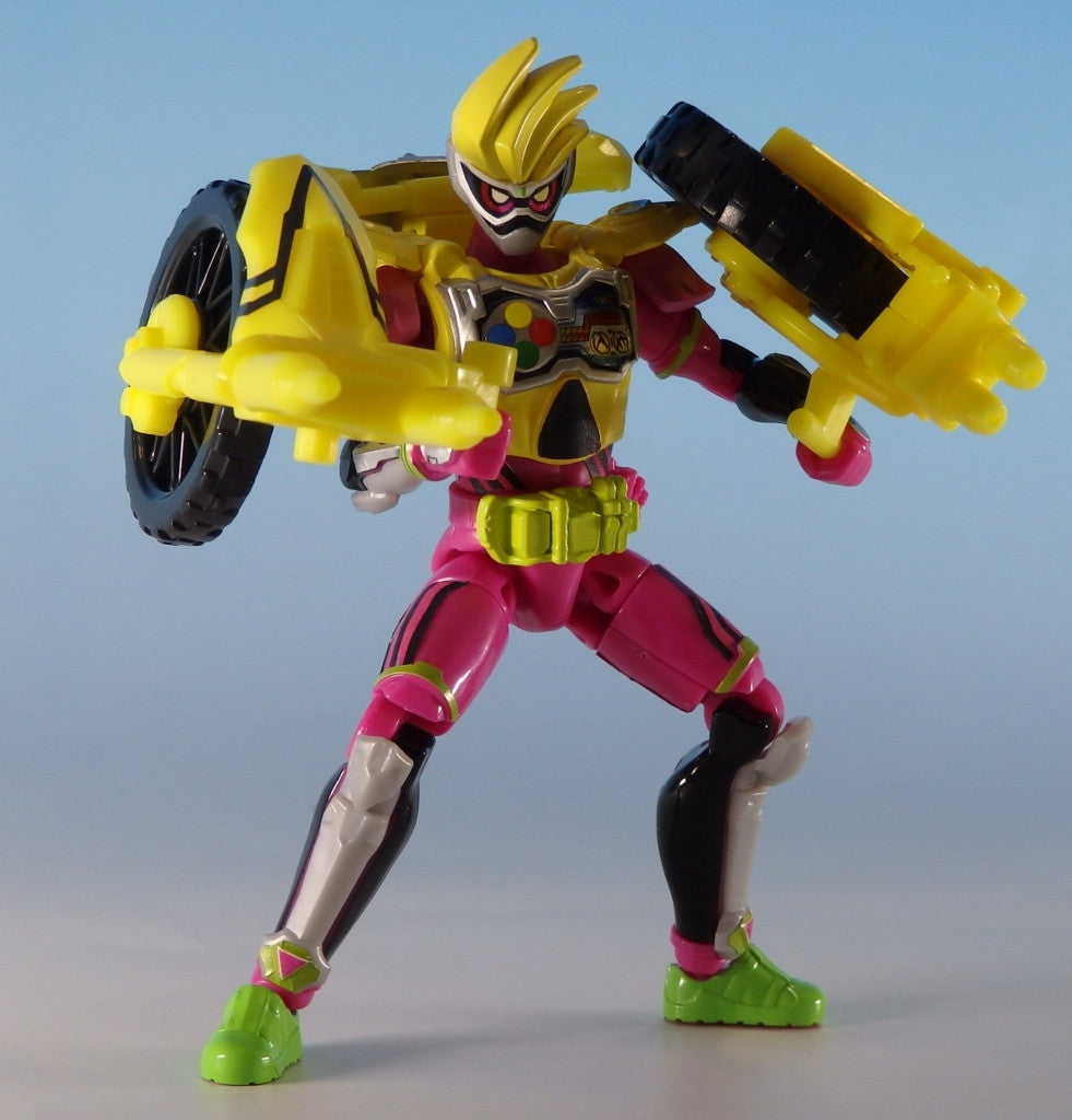 Ex - Aid Bike Action Gamer Level 0 Set with Medals and Cards