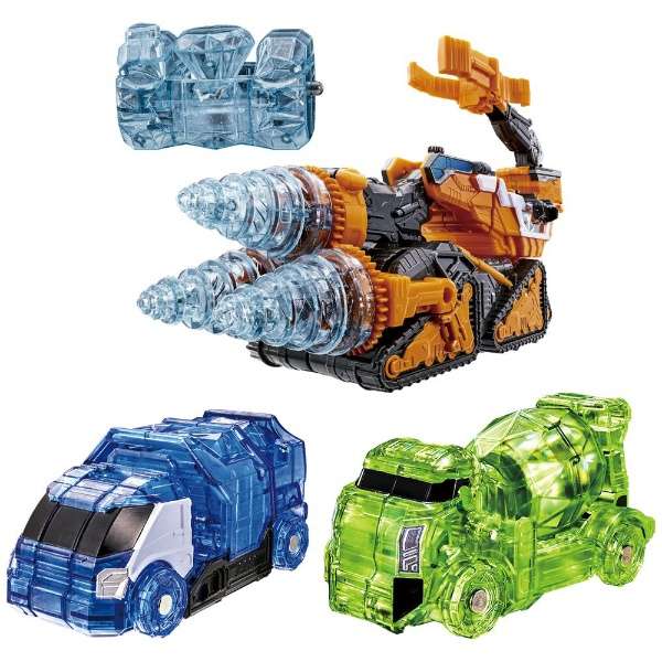 DX Gigant Driller Armed Toy Set - Combining DX Mashin Drijan, Maggelan and Duston