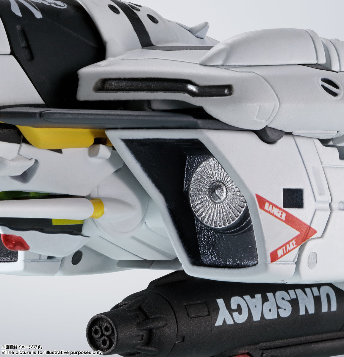 Hi-Metal R Collectible Model of VF-0S Phoenix Used by Roy Focker from Macross Zero Anime