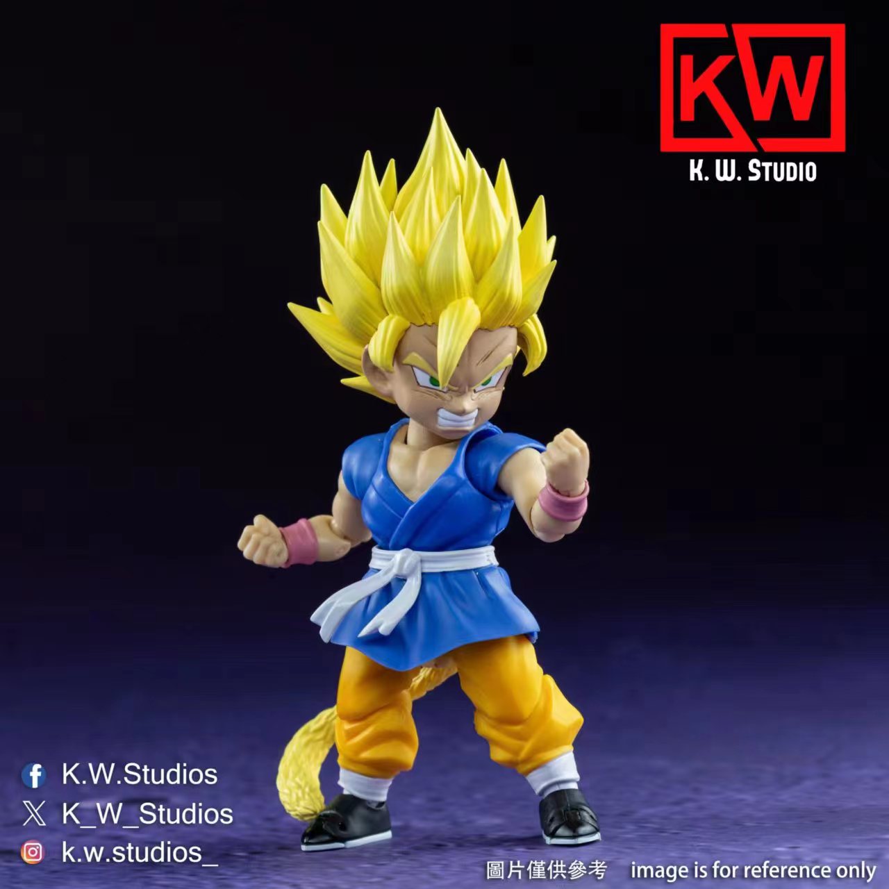 KW Studio KW003 Super Ape Levels 1 and 2 Headset - Optional Upgrade Parts for SH Figuarts Son Goku GT