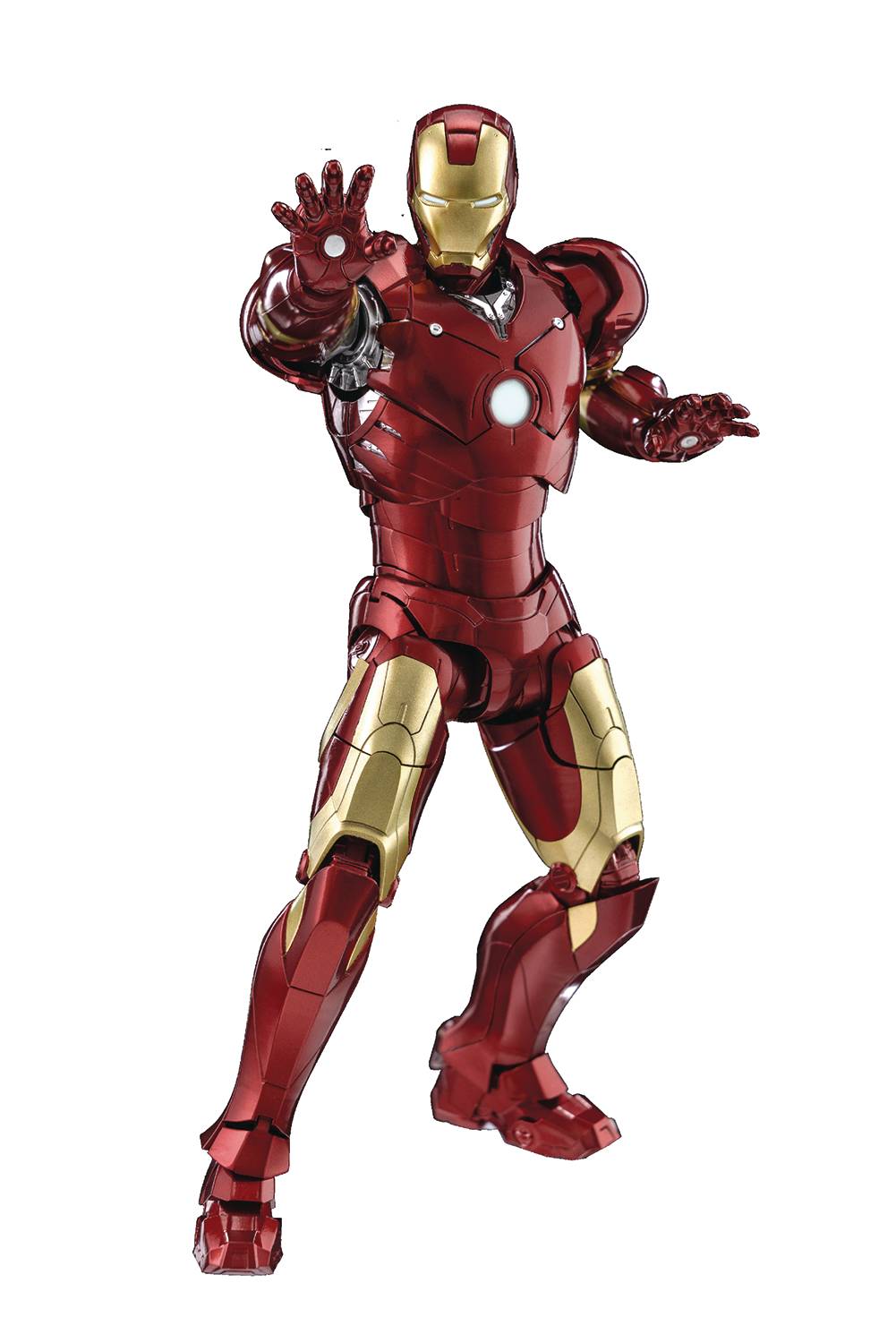 1/12 Scale DLX Iron Man Mark III Action Figure from Infinity Saga