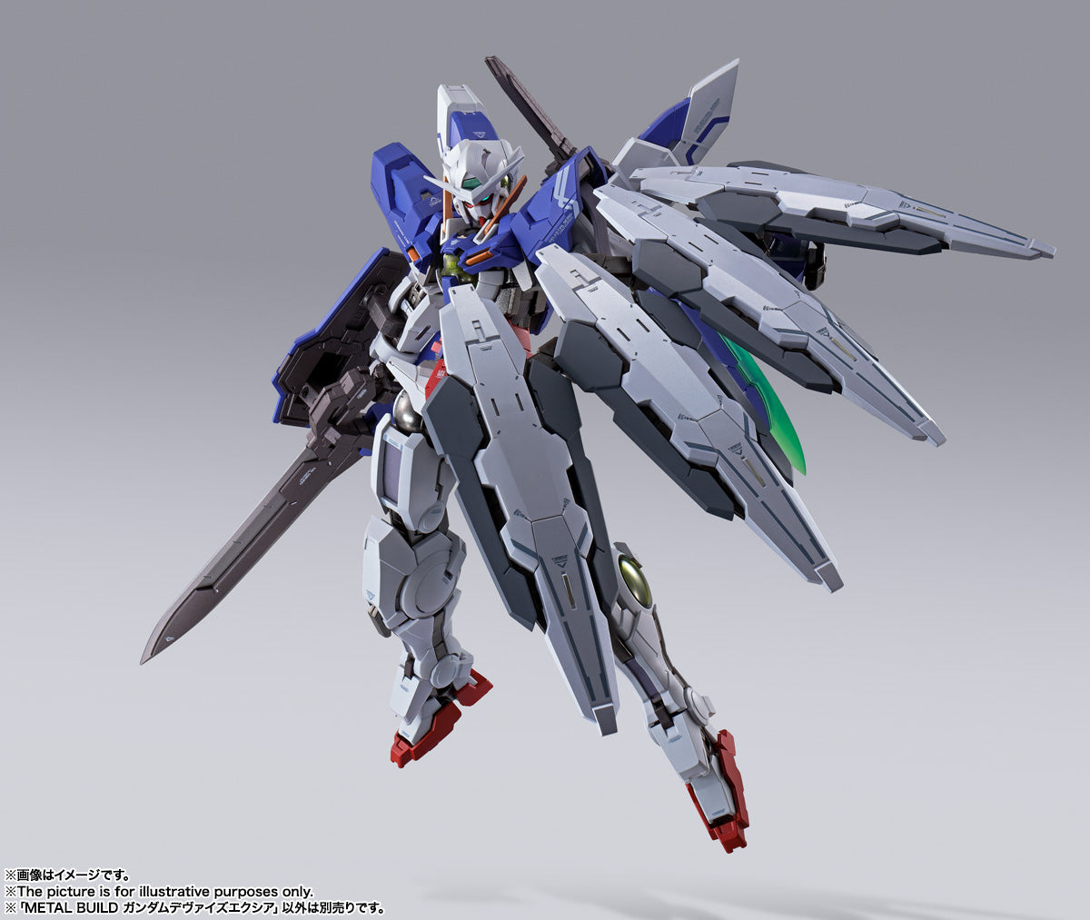 High - Quality METAL BUILD Collectible Figure of Gundam Devise Exia from Mobile Suit Gundam 00