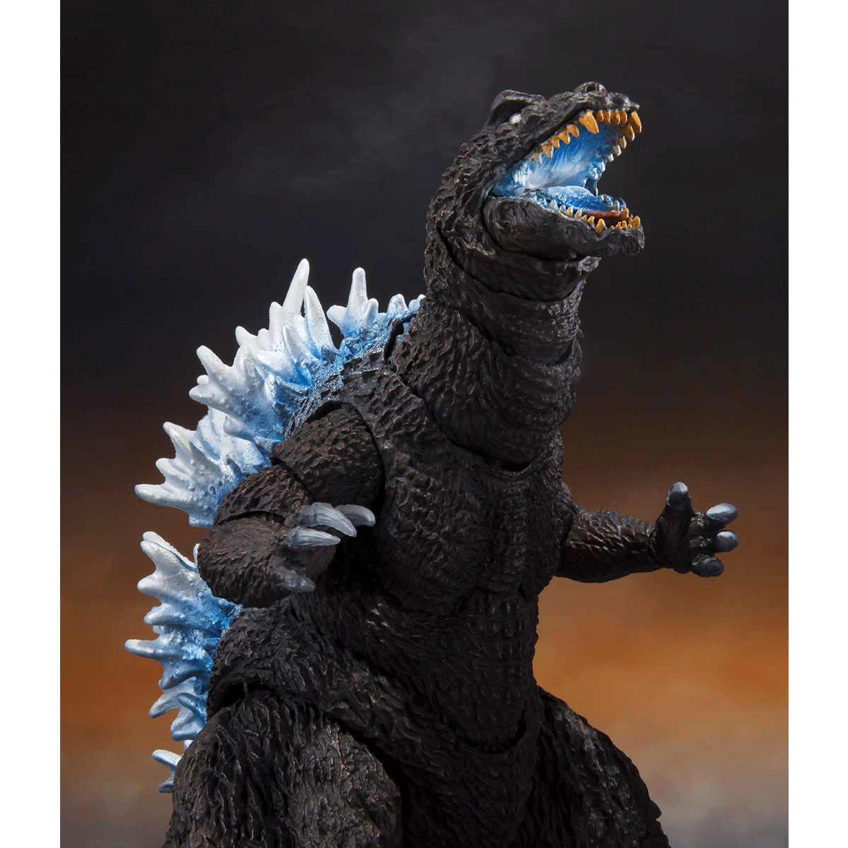 SH Monsterarts Collectible Godzilla Figurine - 2001 Heat Ray Version