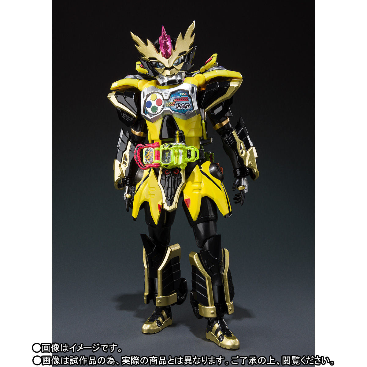 SH Figuarts Action Figure of Kamen Rider Lazer in Chambara Bike Gamer Level 3 Version