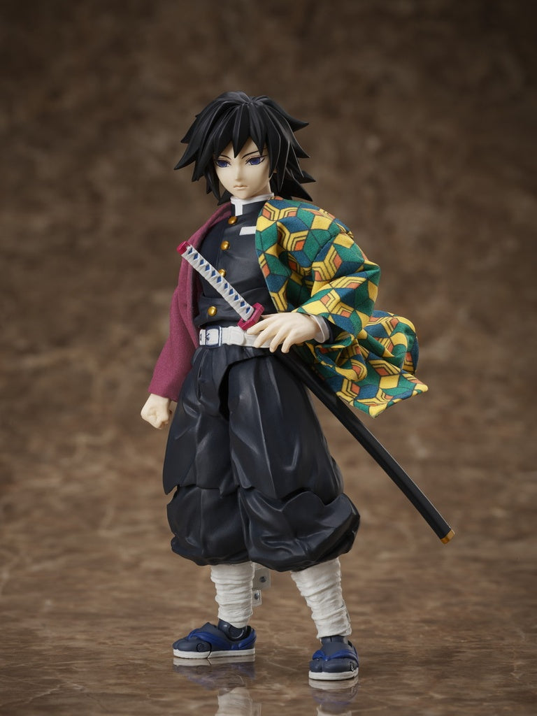 BUZZmod 1/12 Scale Giyu Tomioka Demon Slayer Collectible Action Figure