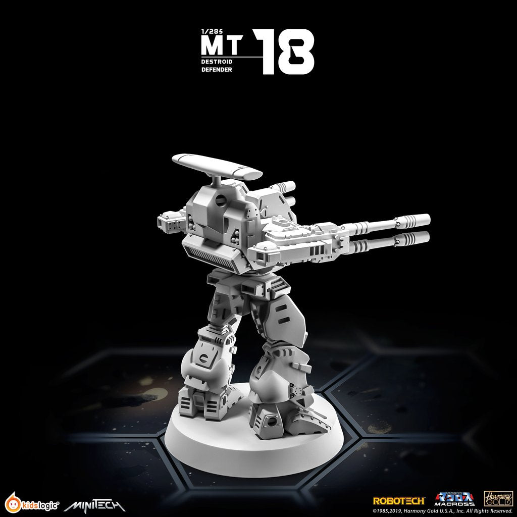Miniature Destroid Defender Model - Minitech MT18