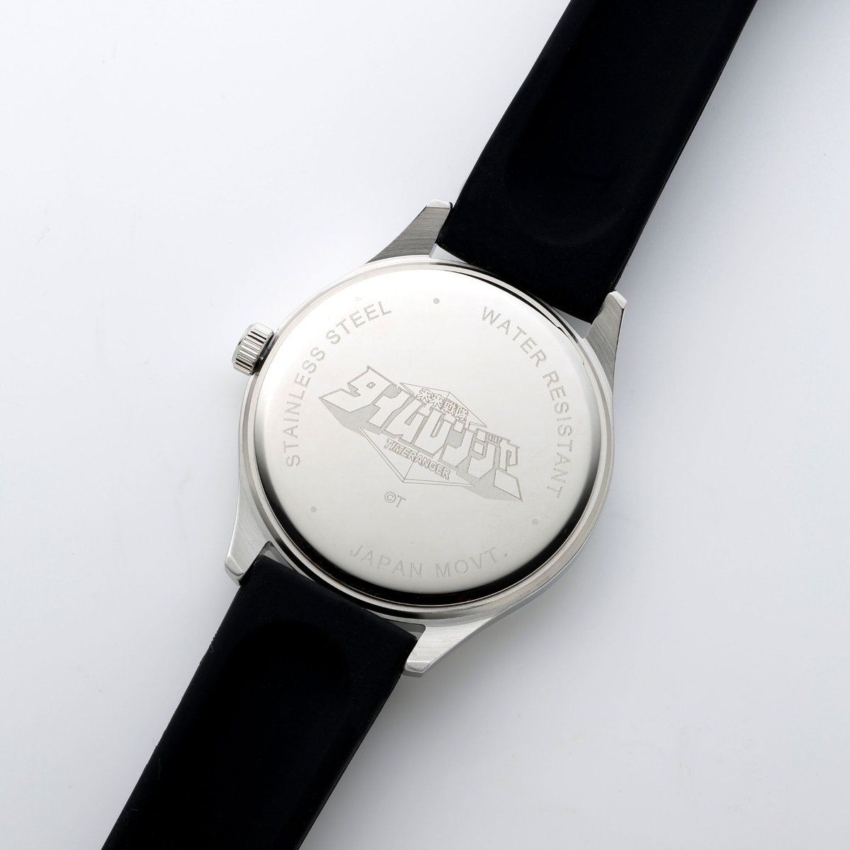 Stylish Stainless-Steel Mirai Sentai Timeranger Quartz Wristwatch