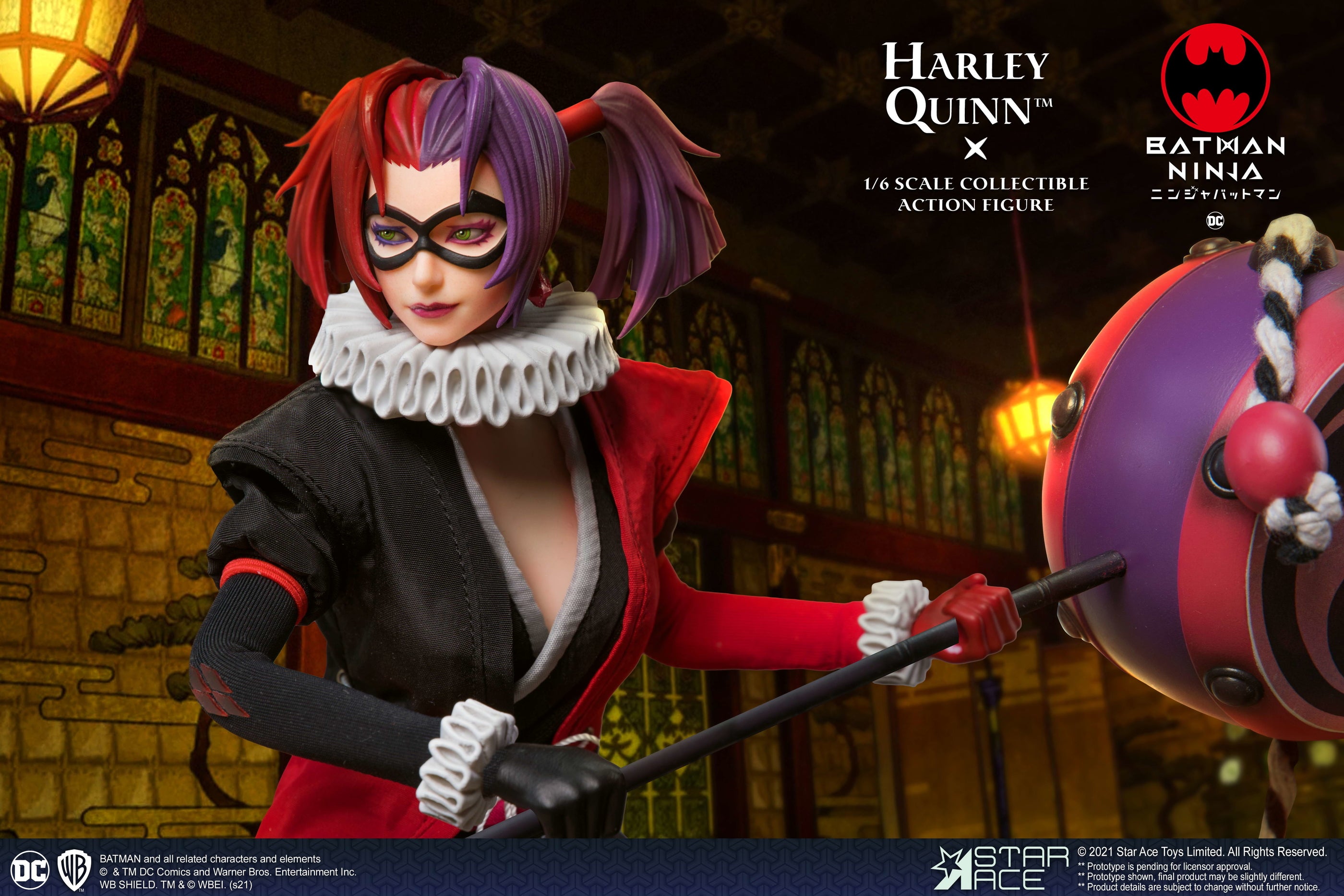 1/6 Scale Collectible Batman Ninja Harley Quinn Action Figure