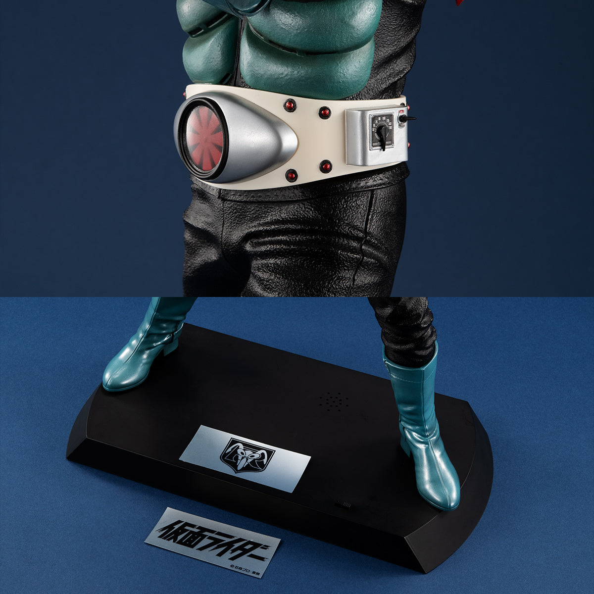 Amazing Illuminated Leather Statue of Masked Rider Ichigo
