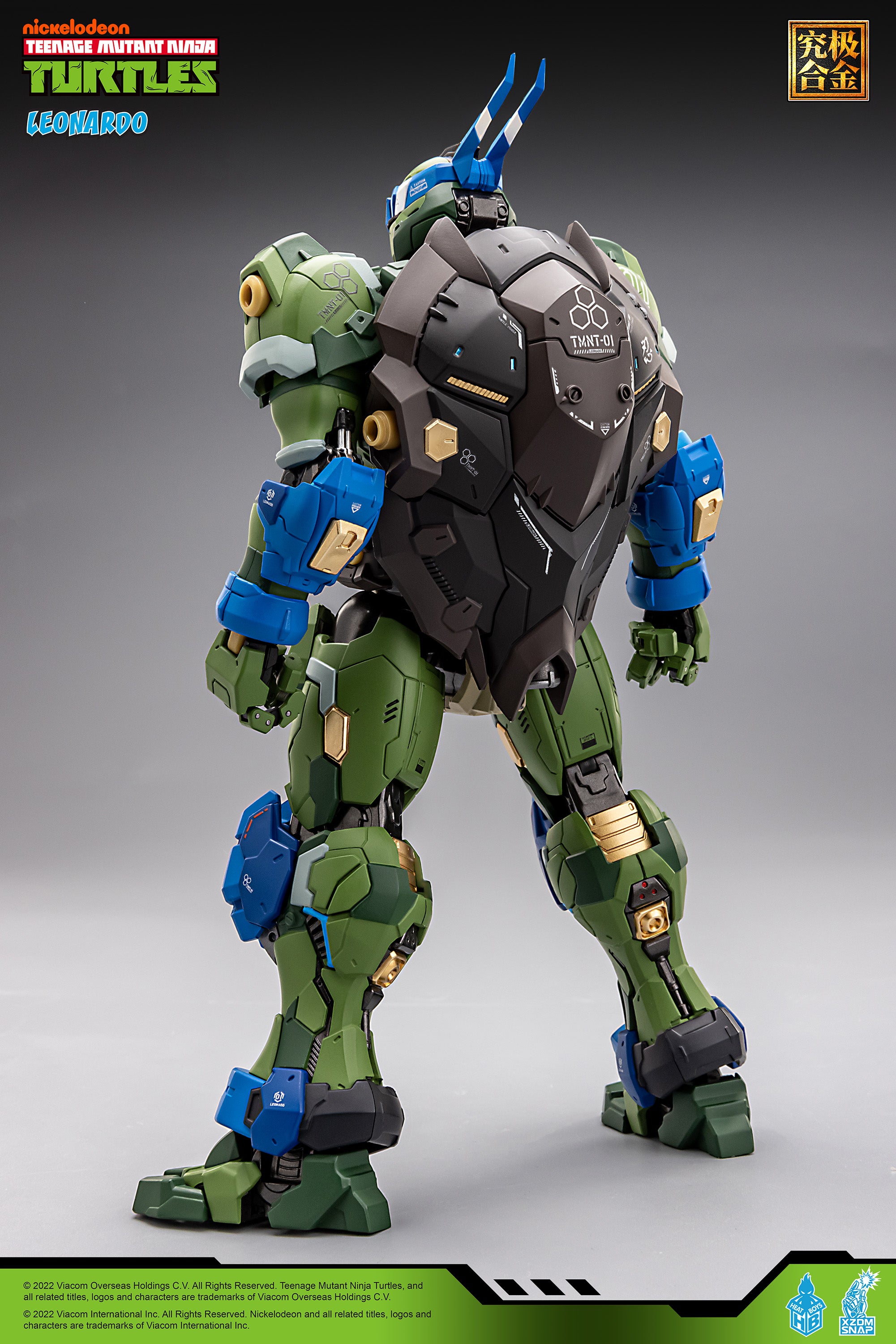 Heatboys Officially Licensed Teenage Mutant Ninja Turtles Mecha Action Figure - Leonardo HB0012